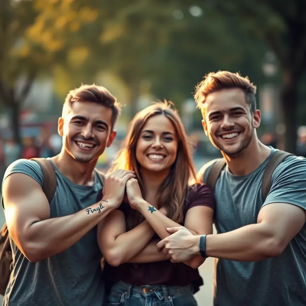 Absolute small tattoo ideas for 3 best friends: Get Inspired