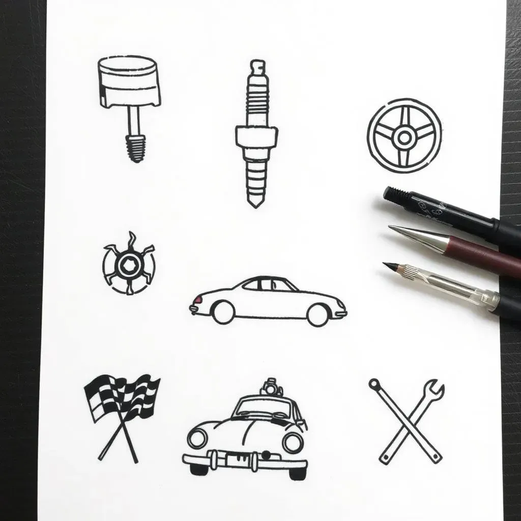 Small Tattoo Ideas for Car Guys: Discover Cool Designs