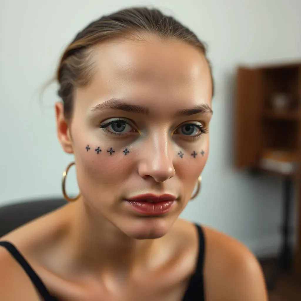 Absolute Small Tattoo Ideas for Face: Daring Designs