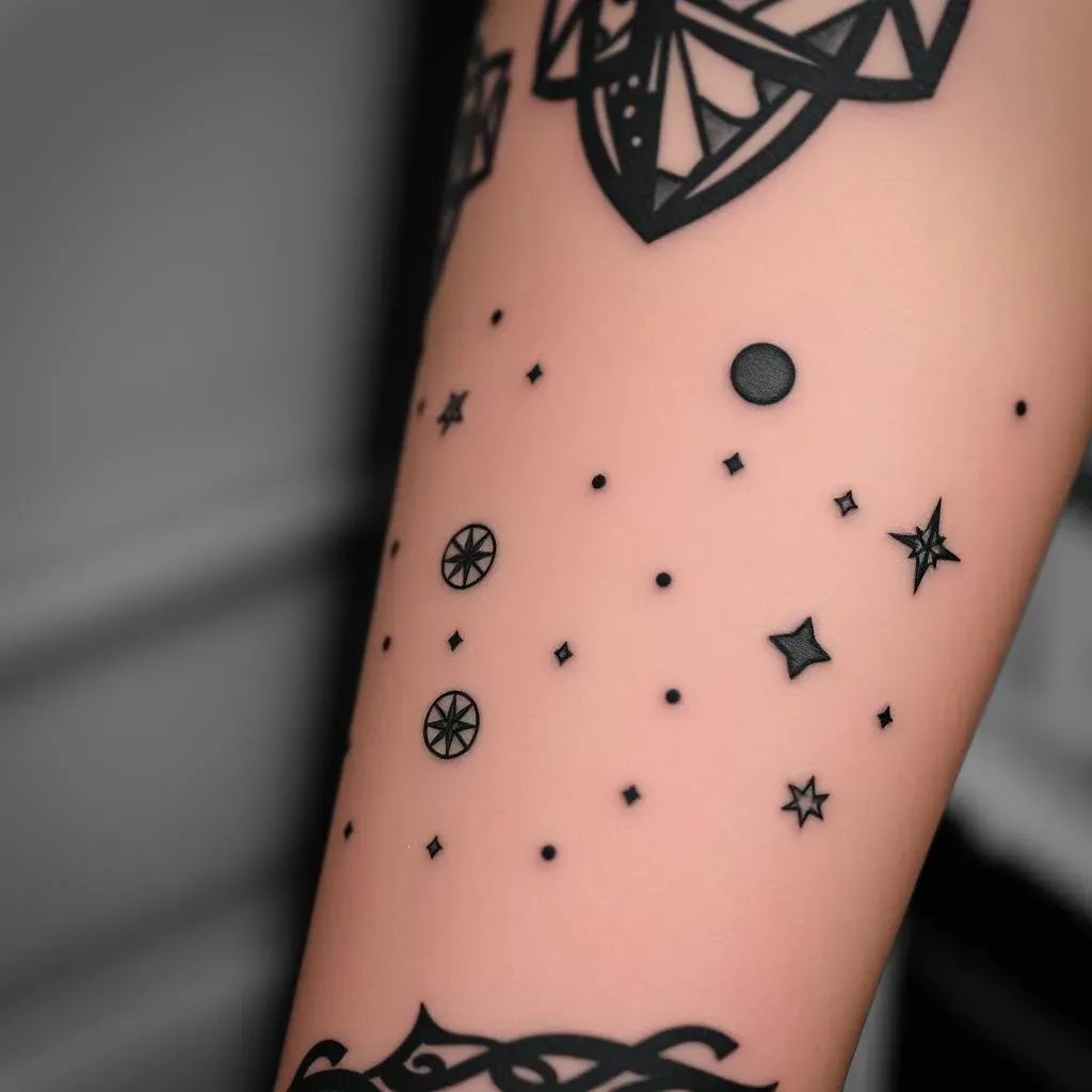 Small Tattoo Sleeve Filler Ideas
