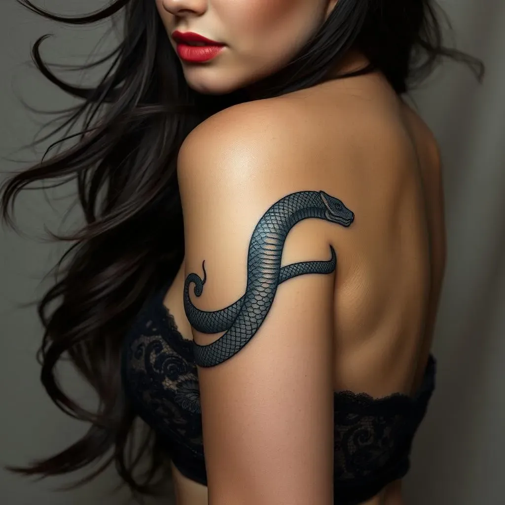 Seductive & Symbolic: Unveiling the World of Snake Tattoos for Women