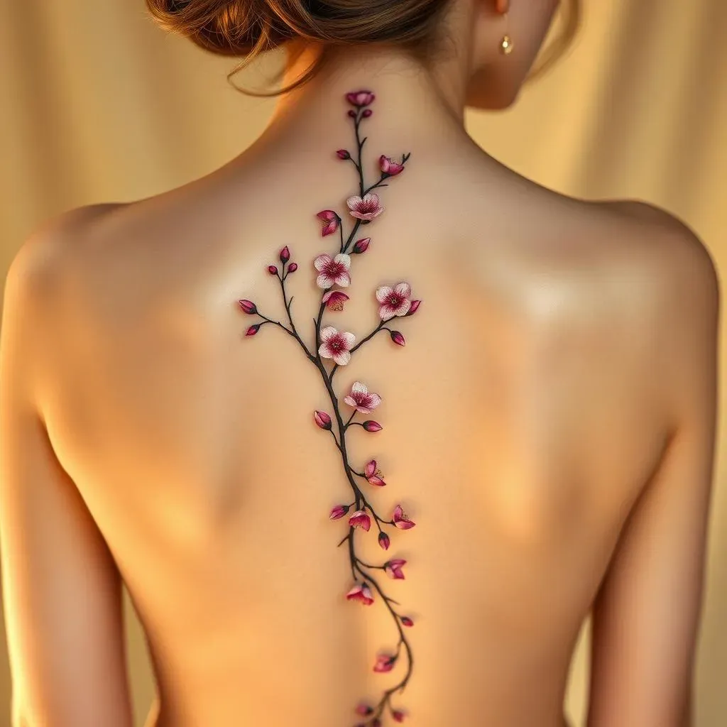 Spine Tattoo Ideas: Elegant and Meaningful Designs for Her
