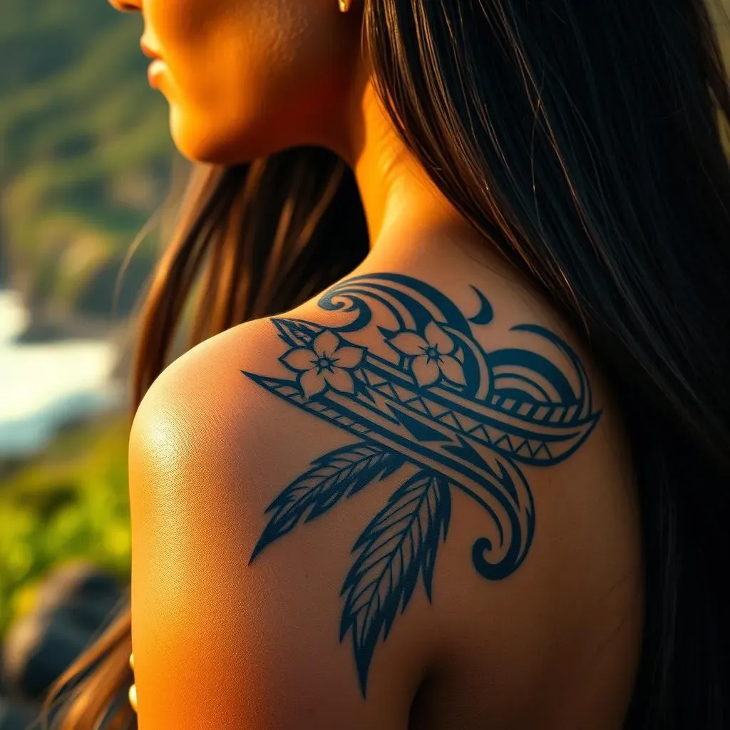 Spiritual & Symbolic Female Shoulder Tattoos: Tribal, Cultural & More