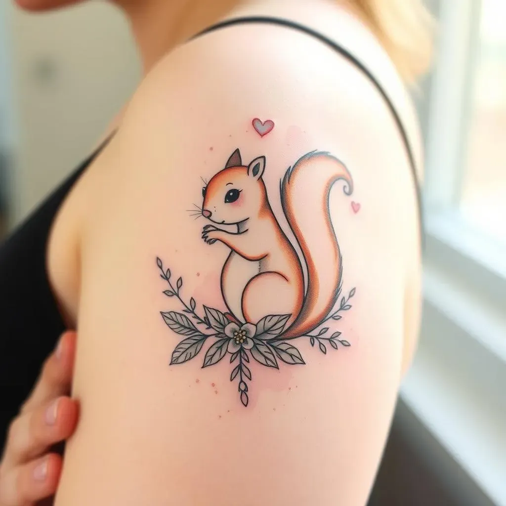 Adorable Squirrel Tattoos for Women: Designs, Meanings & Inspiration