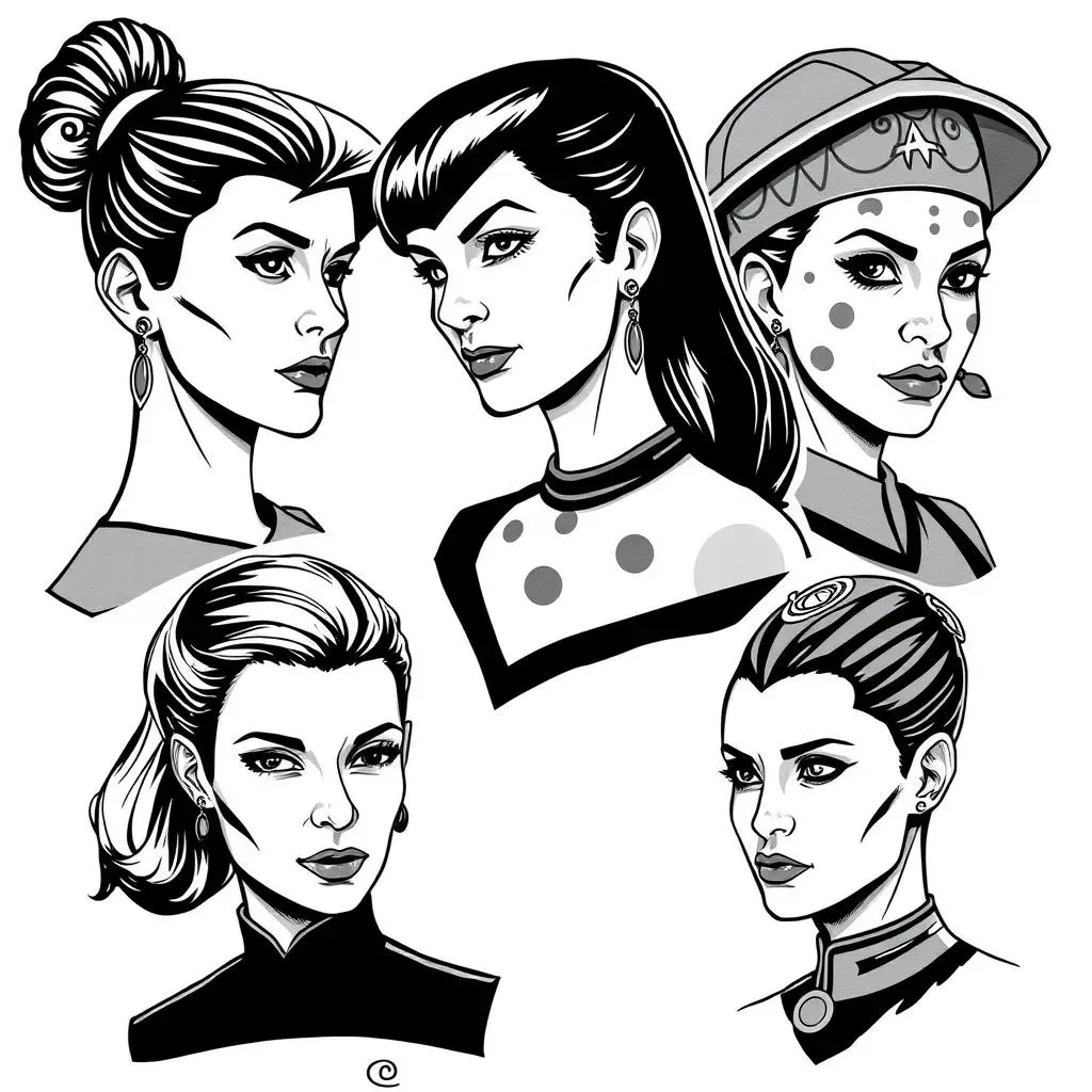 Stunning Star Trek character tattoos for women: Ideas &amp; More