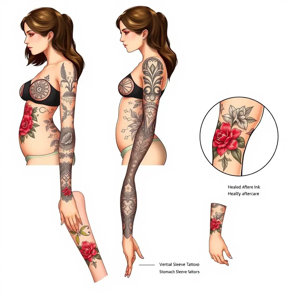 Stomach Sleeve Tattoo Placement and Aftercare Tips