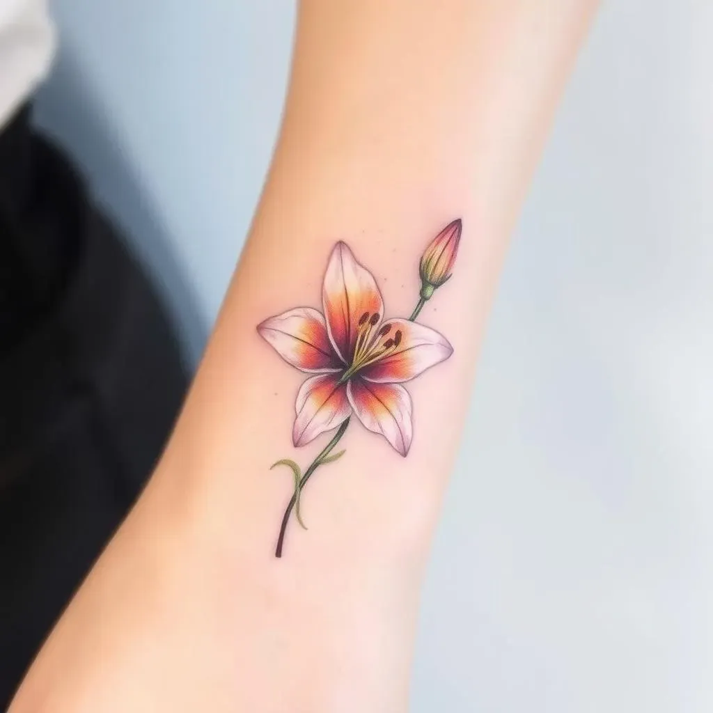 Stunning Lily Tattoo Designs for Women