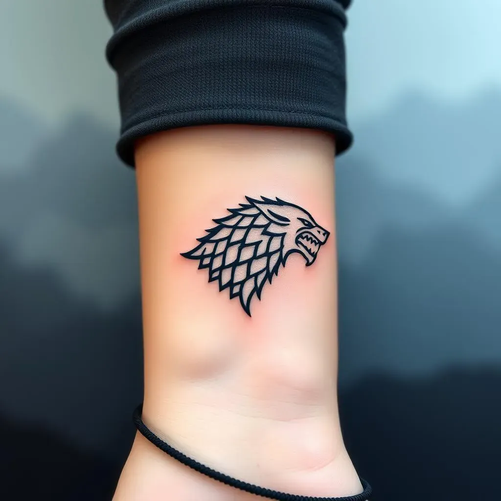 Subtle Sigils: Minimalist Game of Thrones Tattoos for Women