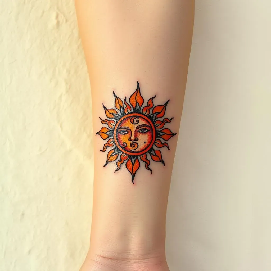 Ultimate Sun Tattoos for Women