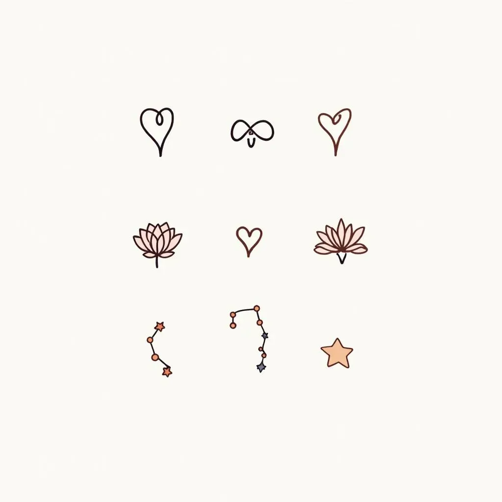 Symbolic Small Tattoos for Mom: From Hearts to Zodiac Signs