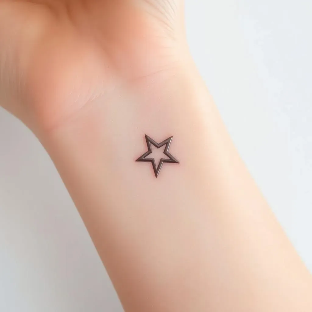 Symbolism and Meaning Behind Minimalist Star Tattoos for Women