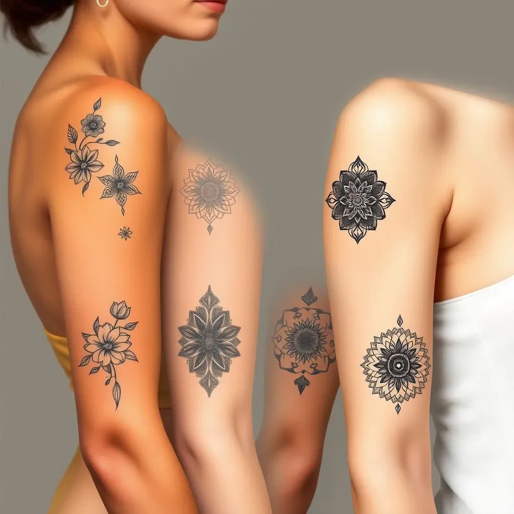 Stunning Tattoo Designs for Women's Upper Arm: Ideas