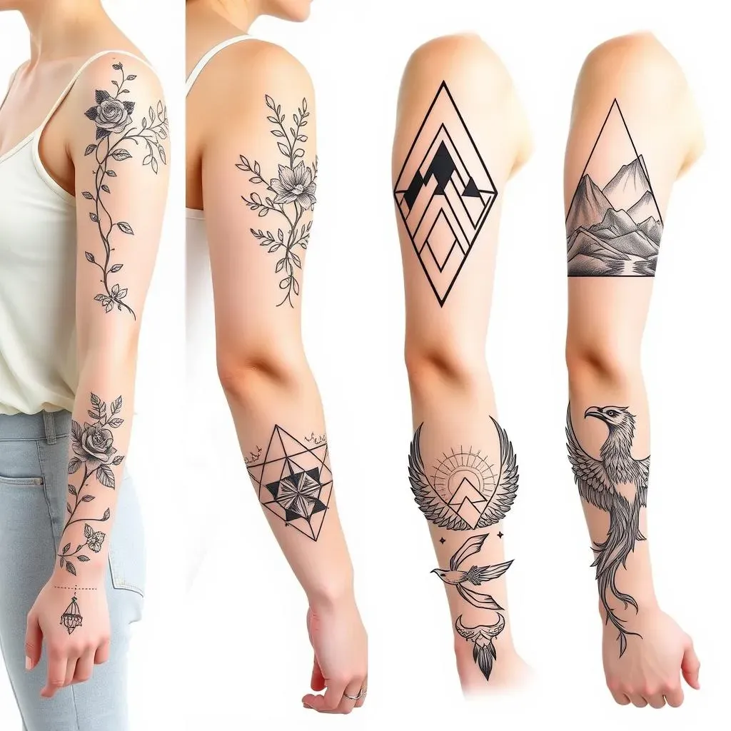 Amazing Tattoo Ideas for Half Sleeve Woman - Find Yours!