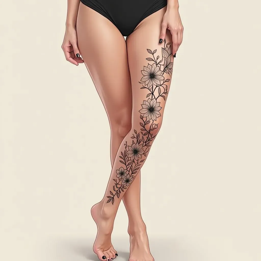Tattoo Ideas for Women Upper Leg: Discover Unique Designs