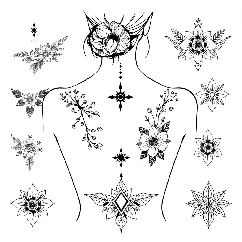Stunning Tattoo Ideas for Women's Upper Back: Discover Yours!