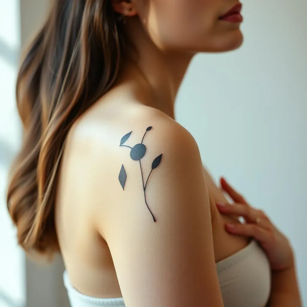 The Allure of Black and Grey Abstract Tattoos for Women