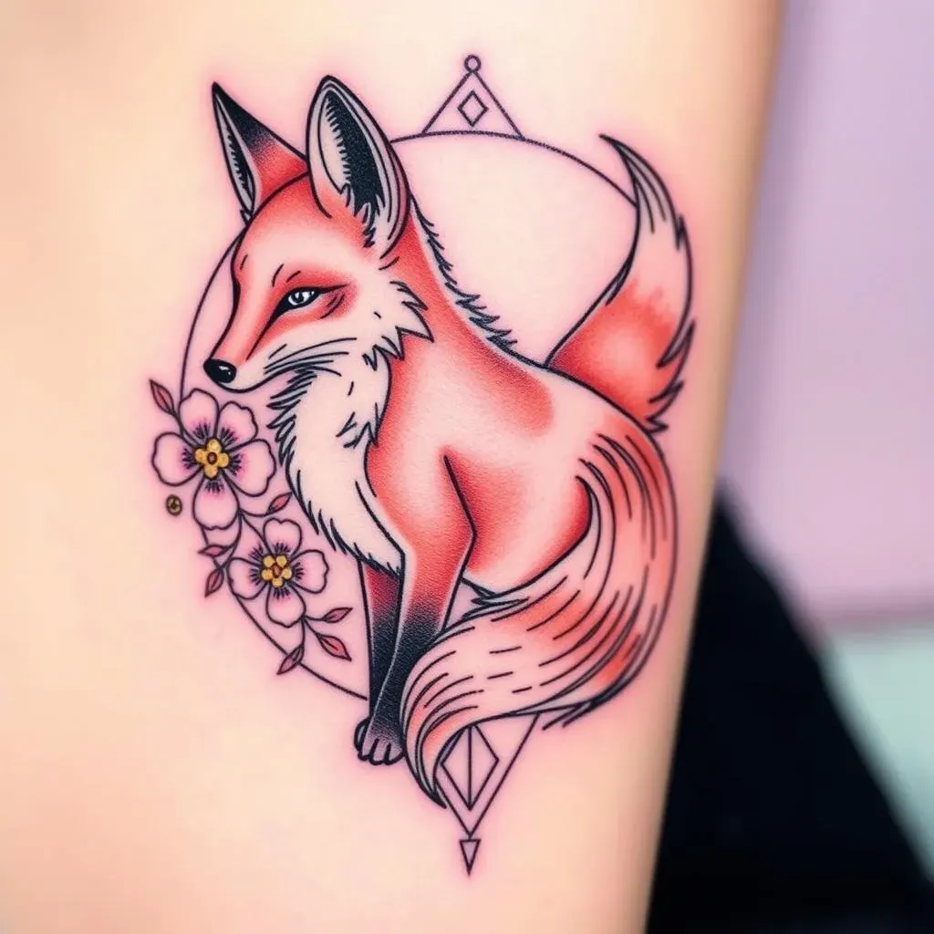 The Allure of Fox Tattoos for Women: Symbolism and Meaning