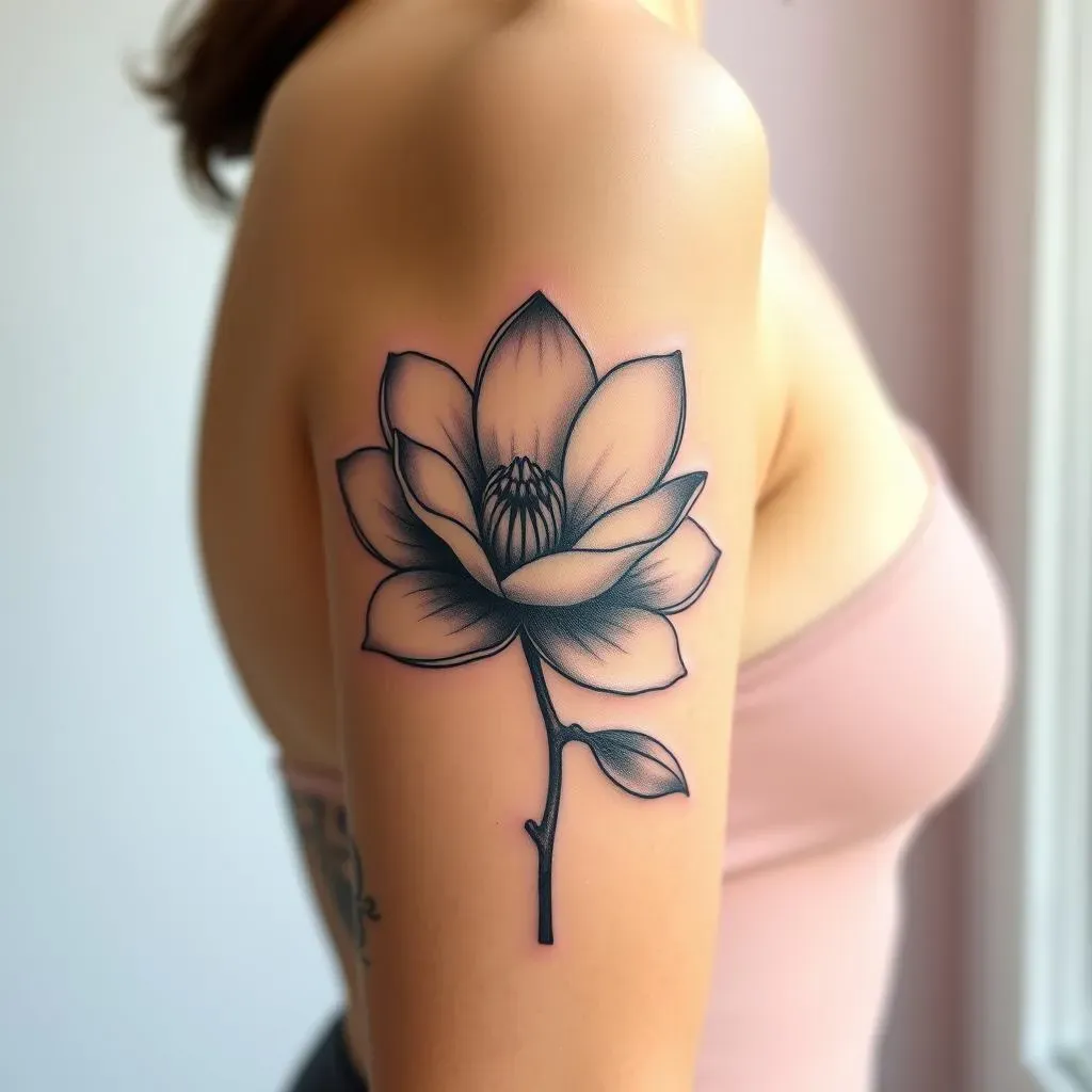 The Allure of Magnolia Tattoos for Women