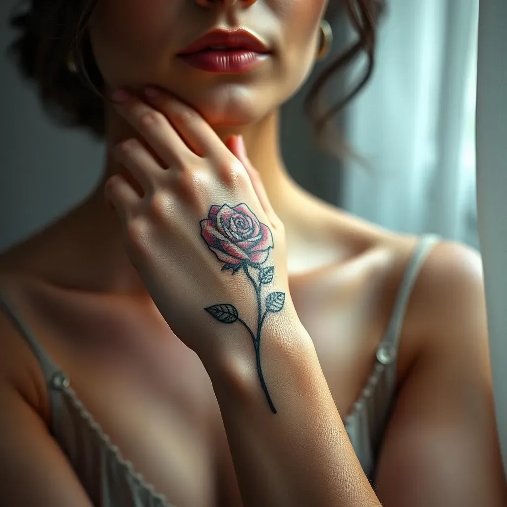 The Allure of Rose Hand Tattoos: Why They're Blooming in Popularity
