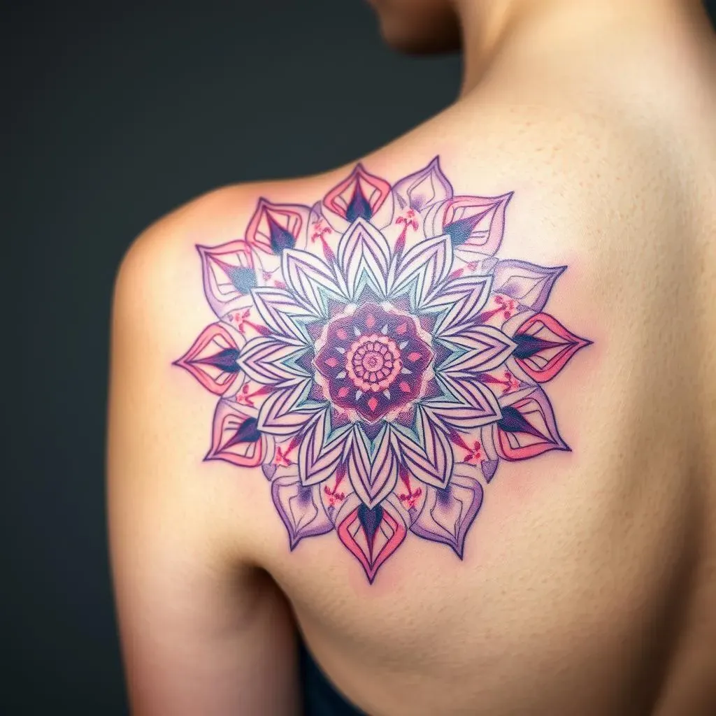 The Allure of Watercolor Mandala Tattoos for Women