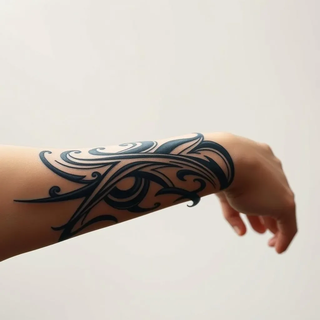 The Art of Black and Grey Tribal Arm Tattoos: Styles and Techniques