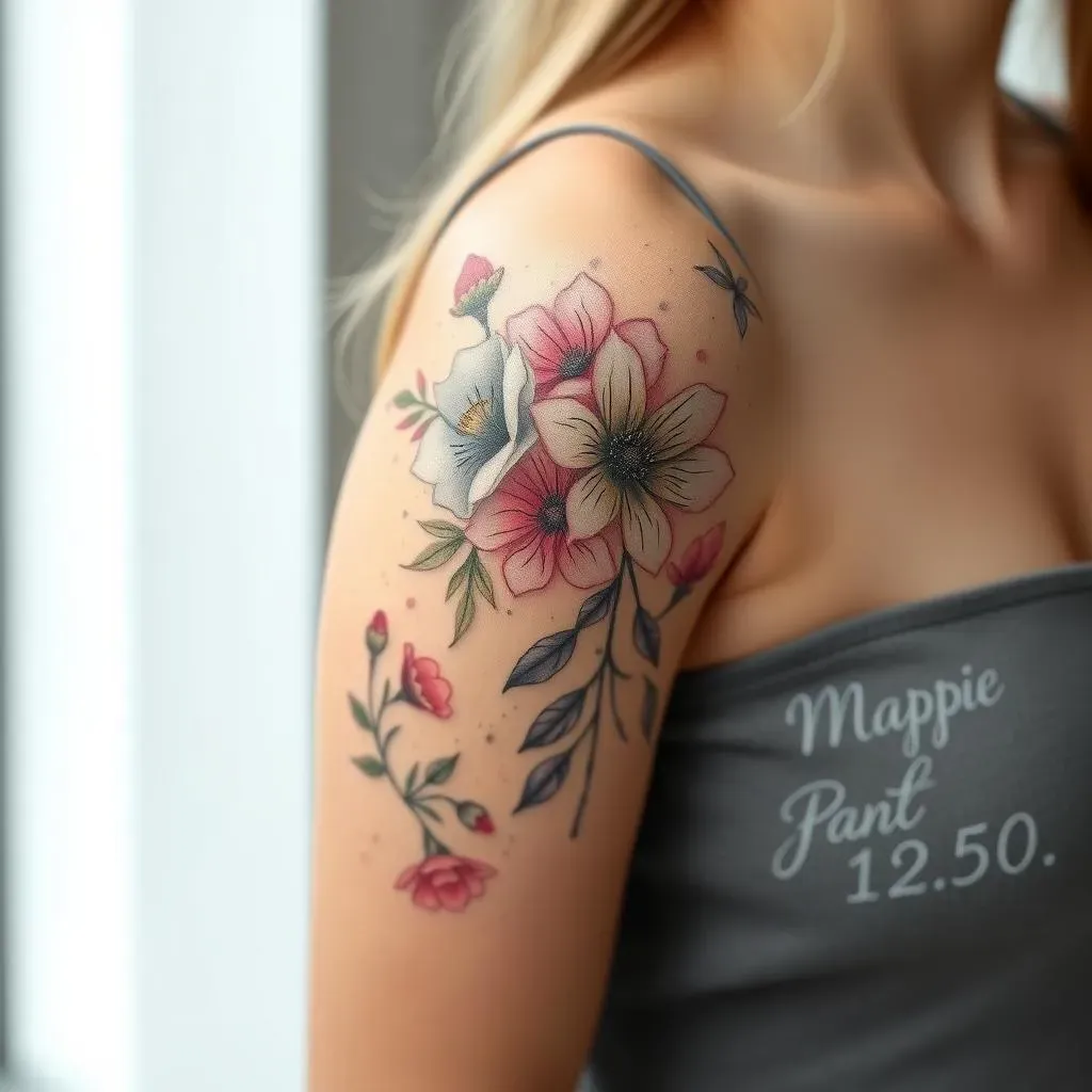 The Art of Watercolor Floral Tattoos for Women: Styles and Techniques