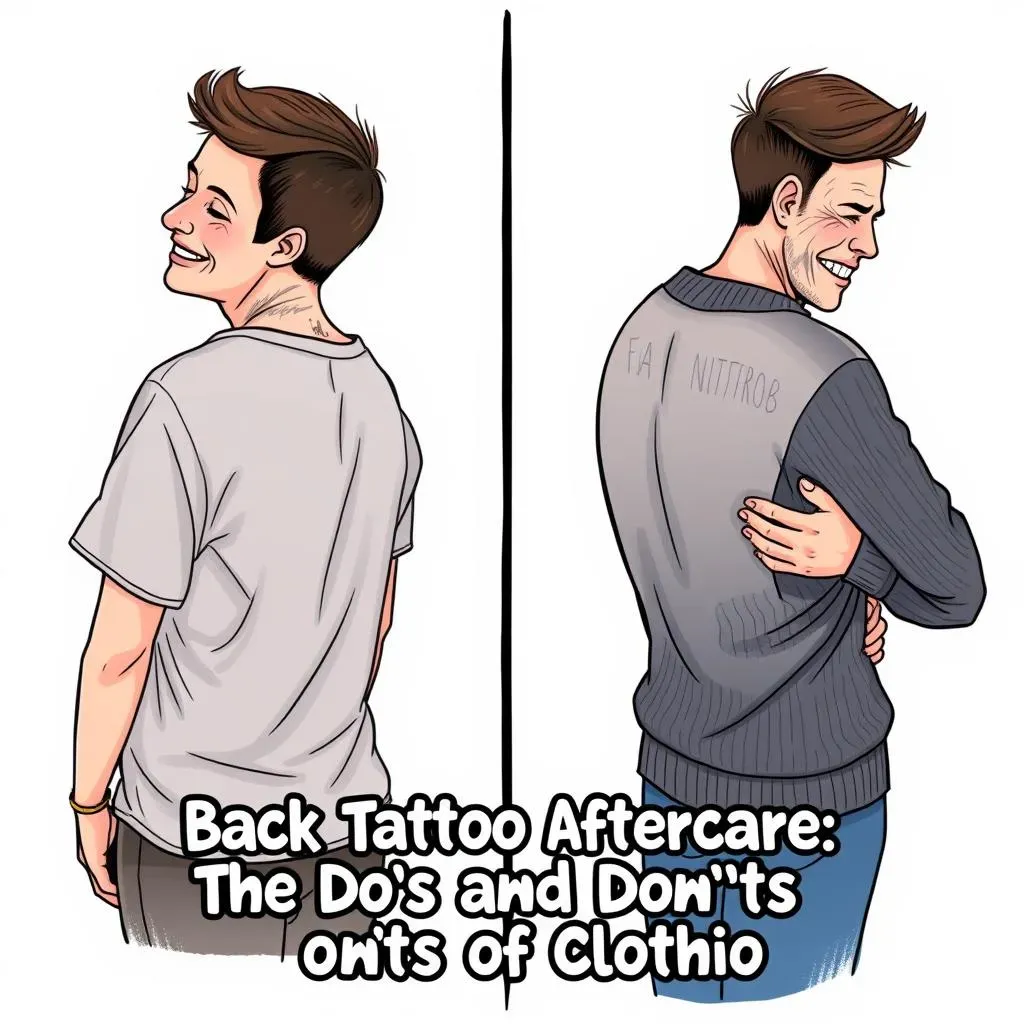 The Do's and Don'ts: What Not to Wear for Your Back Tattoo