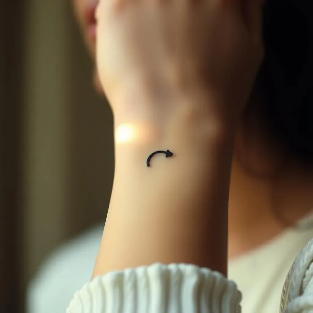 The Meaning Behind Minimalist Semicolon Tattoos for Women