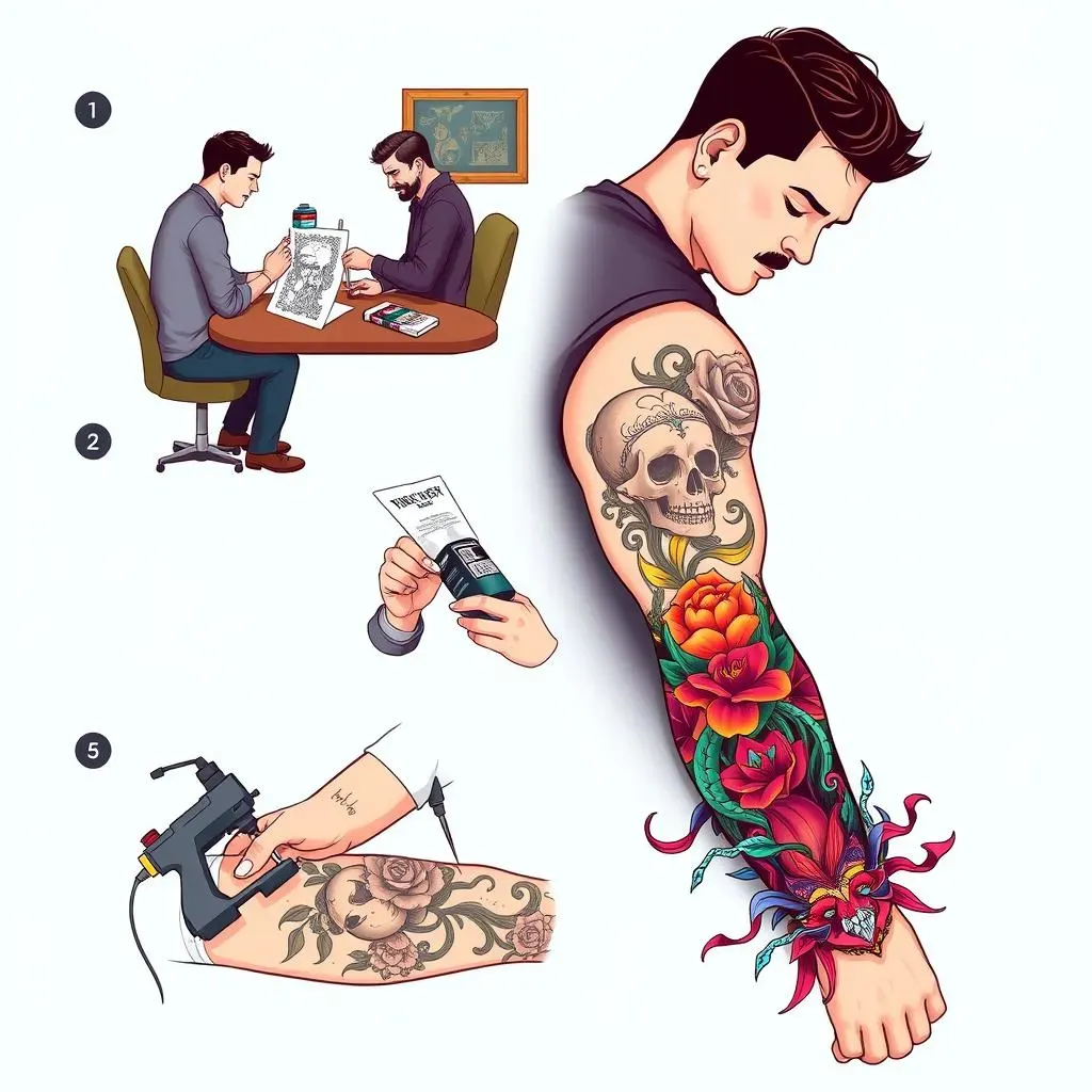 The Process of Getting a Sleeve Tattoo: What to Expect