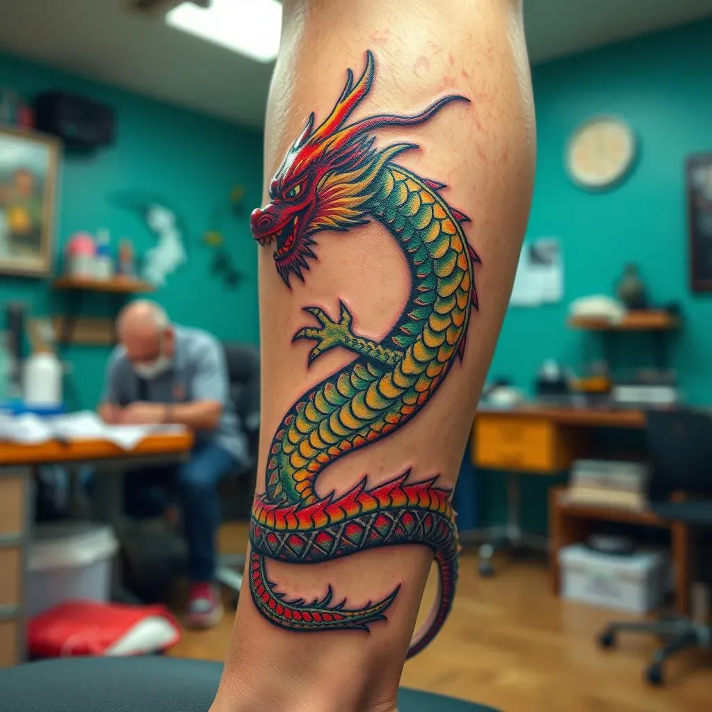 The Process: Pain, Aftercare, and Finding the Perfect Artist for Your Dragon Leg Tattoo