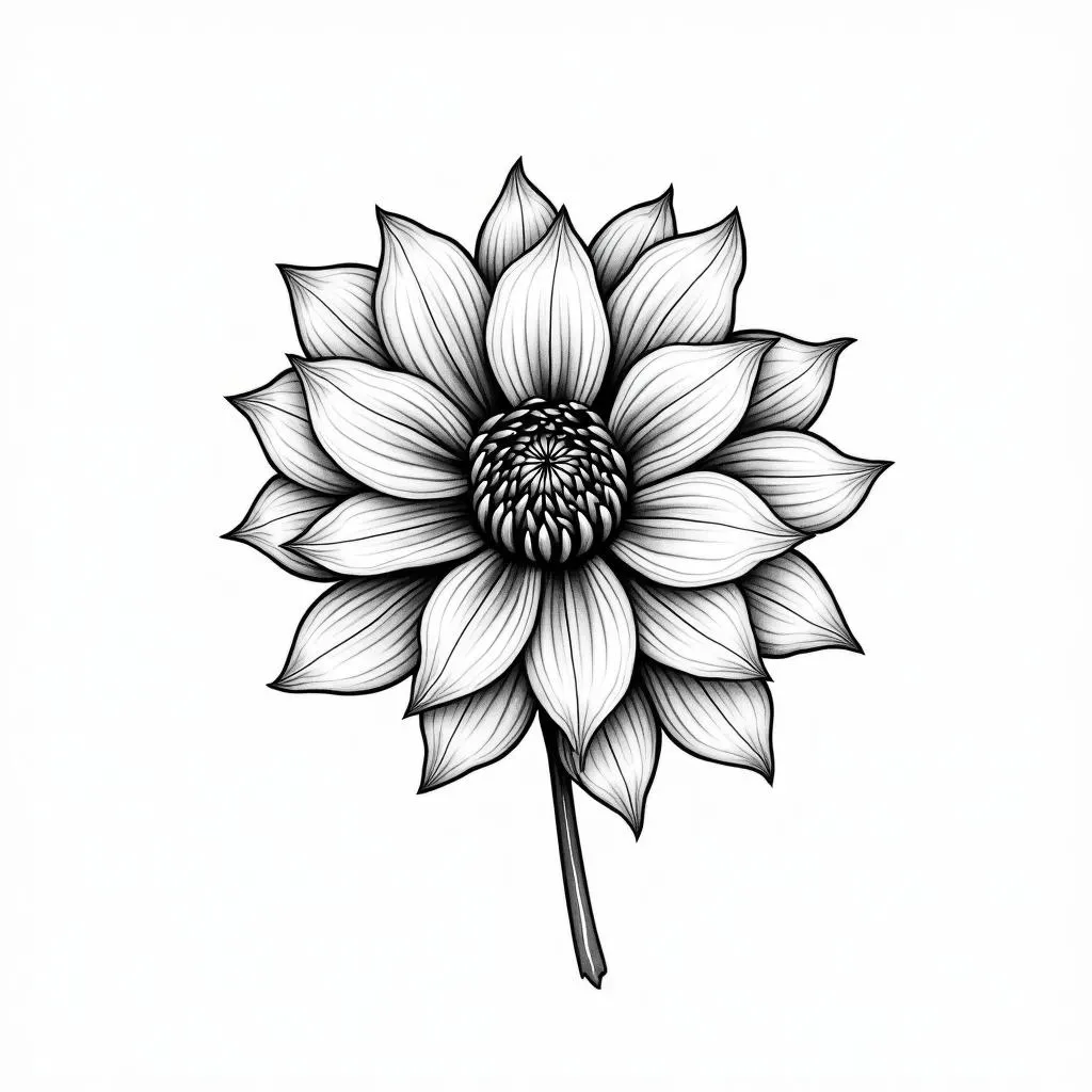 The Symbolism and Meaning Behind Dahlia Tattoos