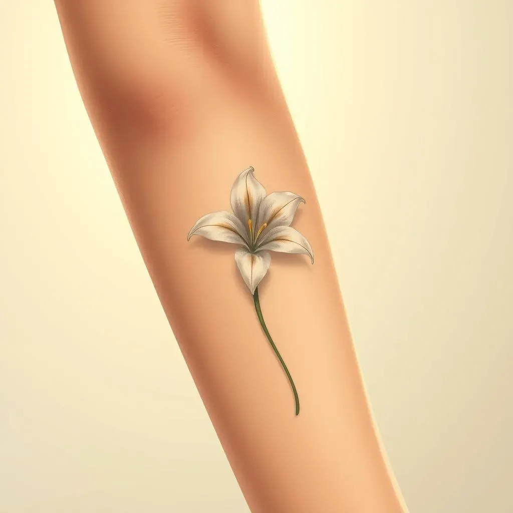 The Symbolism of Lily Tattoos for Women