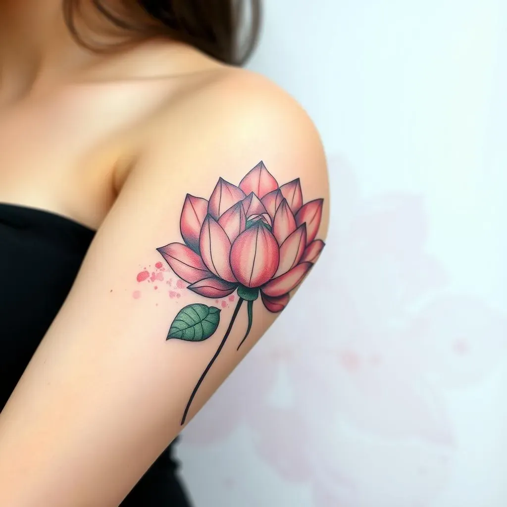 The Symbolism of Lotus Flower Tattoos for Women