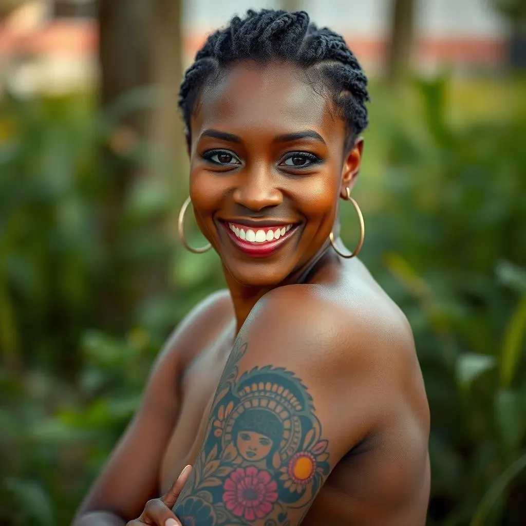 Stunning Thigh Tattoo Ideas for Black Females: Discover Now