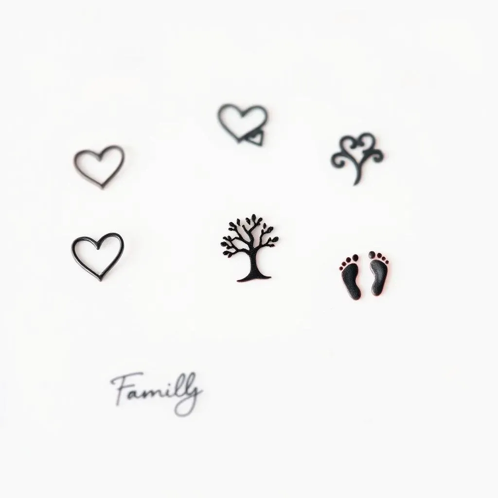 Tiny Tattoos, Big Meanings: Symbolic Family Ink