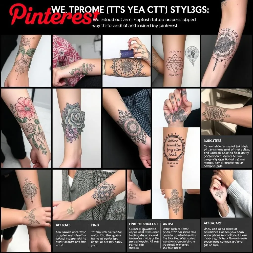 Tips for Choosing and Getting Your Arm Tattoo Inspired by Pinterest