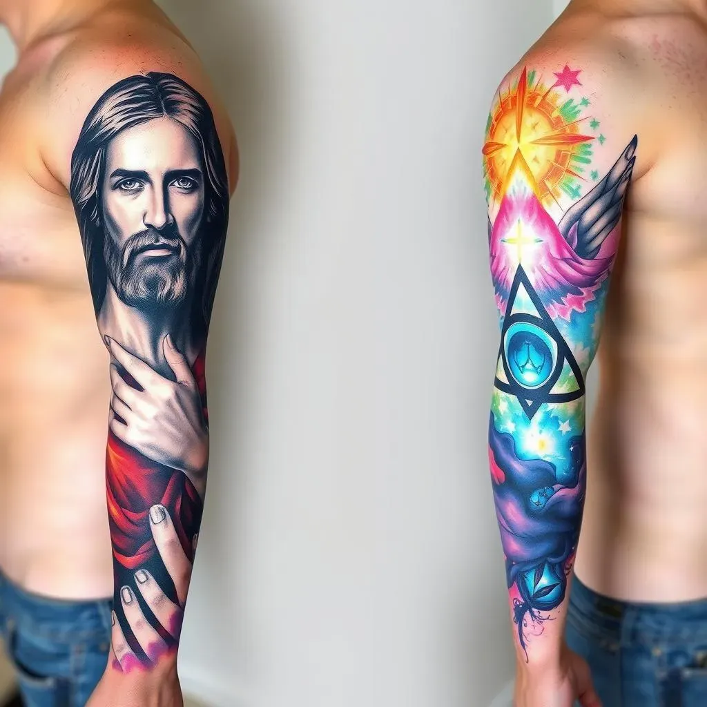 Top Jesus Sleeve Tattoo Styles and Placement