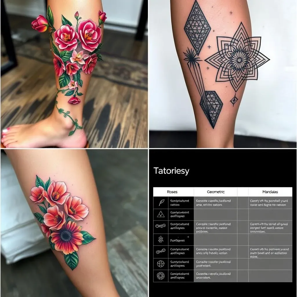 Top Tattoo Ideas for Women on Legs: Styles and Designs