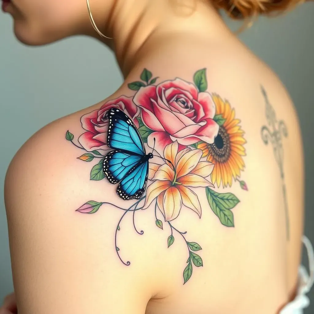 Top Tattoo Ideas for Women's Shoulders: Flowers, Butterflies, and More