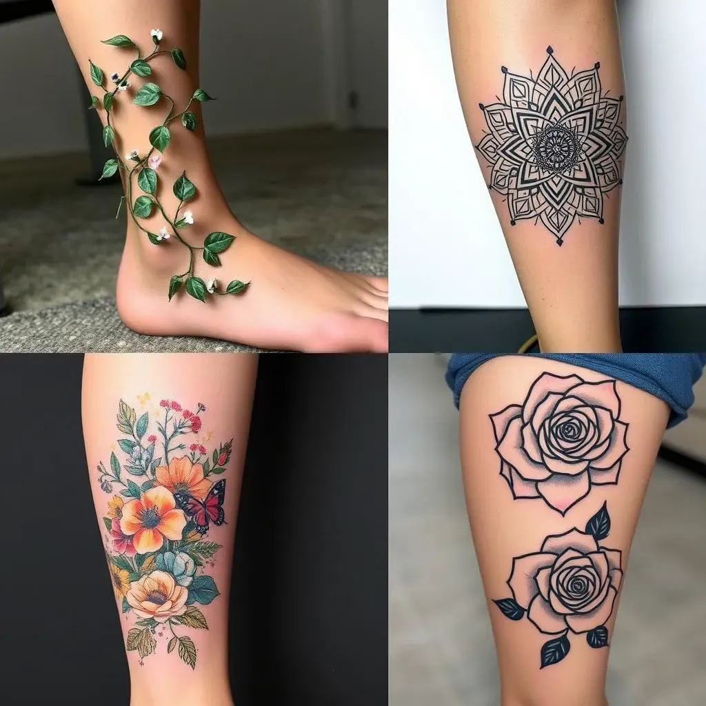 Trending Leg Tattoo Styles and Motifs for Women