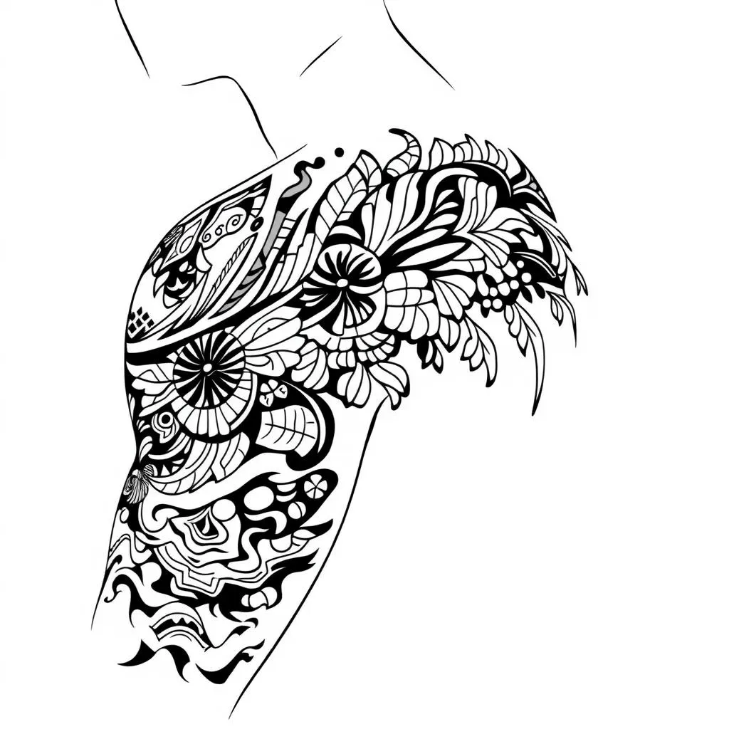 Tribal & Cultural Shoulder Tattoo Ideas