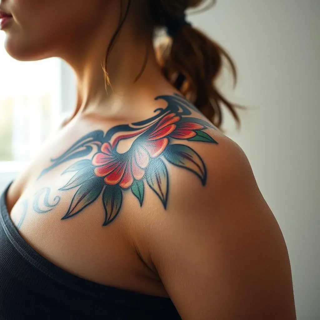 Tribal Shoulder Tattoos for Women: Aftercare and Maintenance