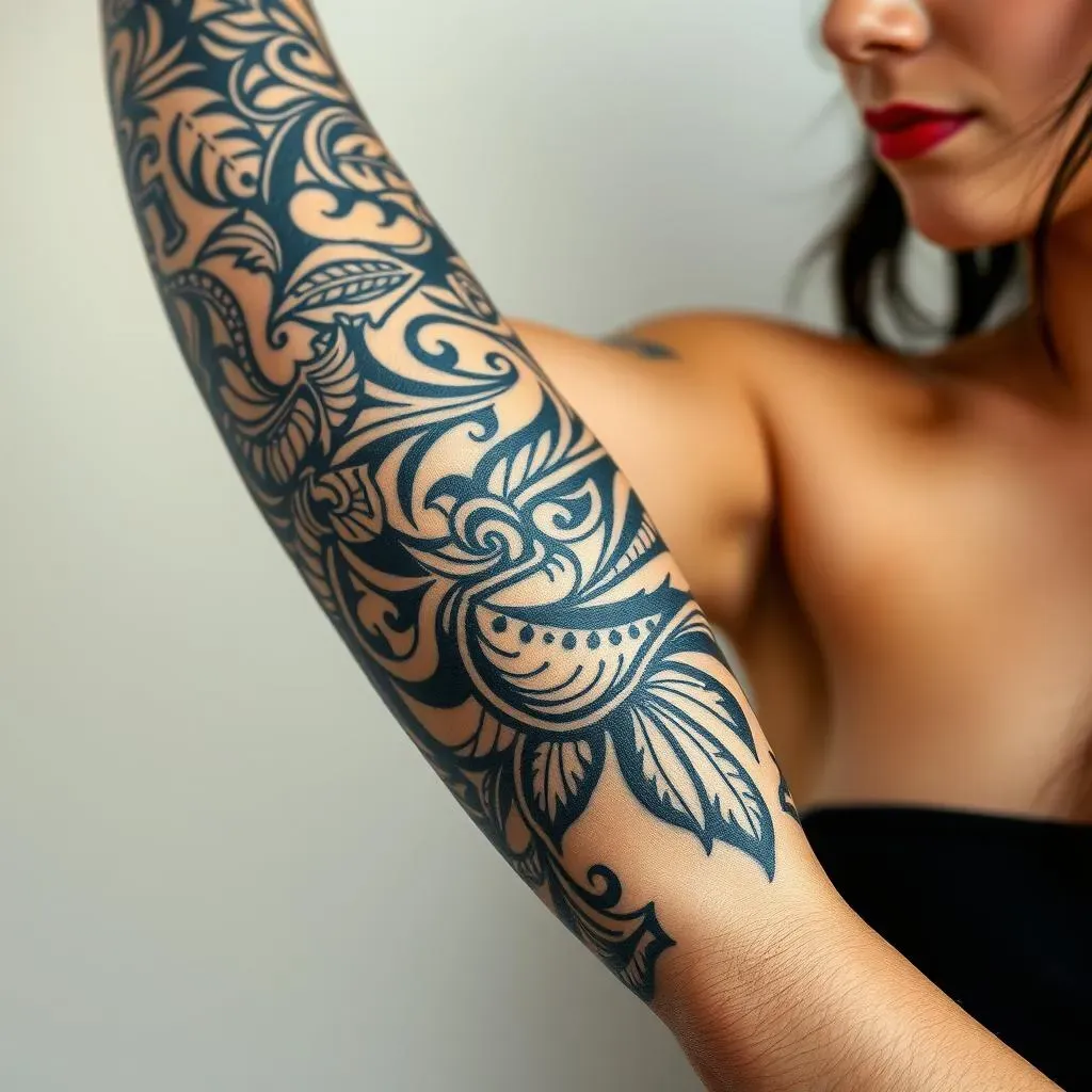 Tribal Tricep Tattoos: A Bold Statement