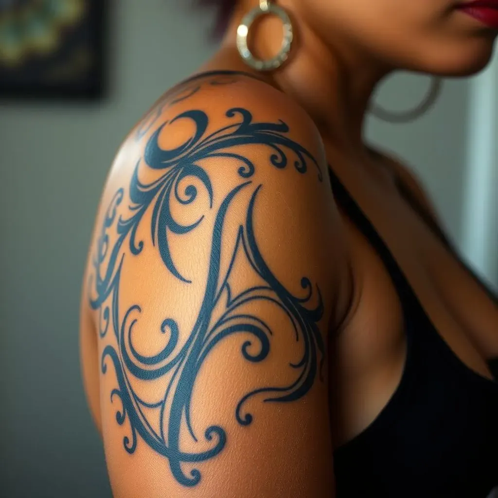 Ultimate Tribal Tricep Tattoos for Women