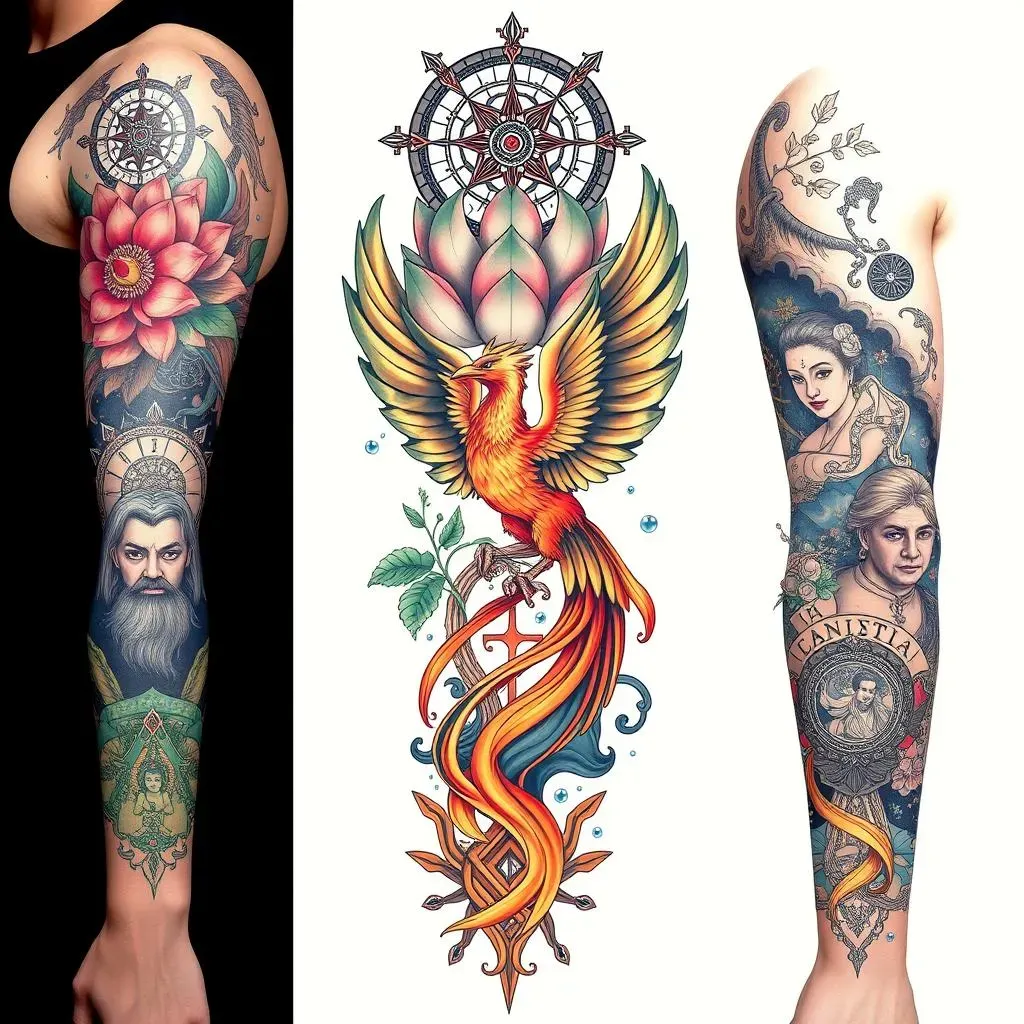 Unique and Meaningful Full Sleeve Tattoo Ideas