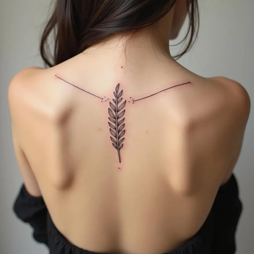 Unique and Simple Back Tattoo Ideas