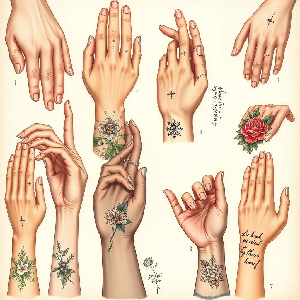 Unique Hand Tattoo Placements and Their Meanings