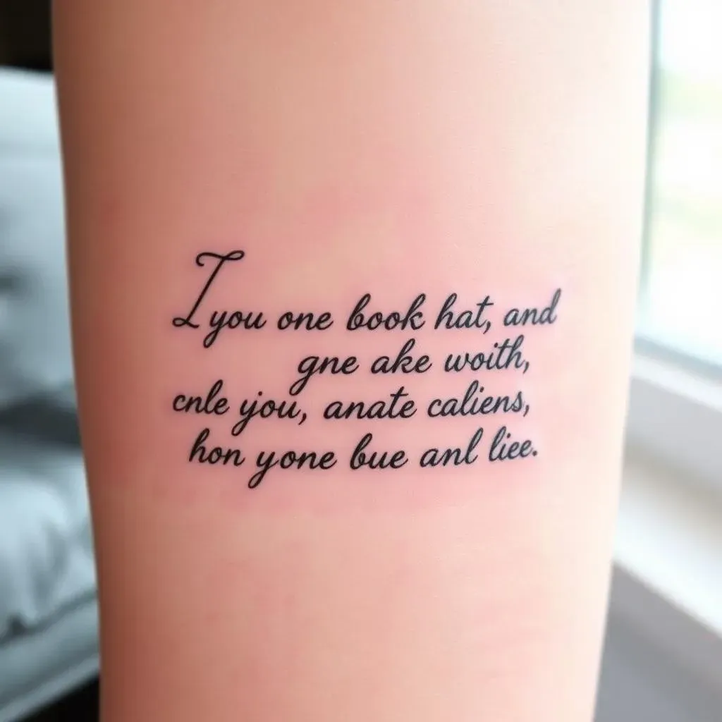 Unique Ink: Inspiring and Creative Tattoo Quotes for Her