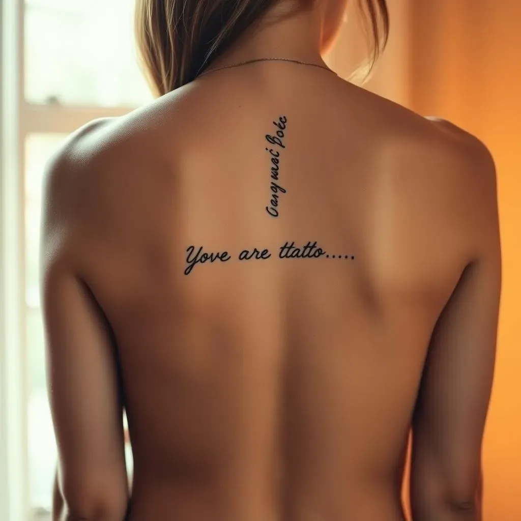 Ultimate Unique Quote Tattoos for Women