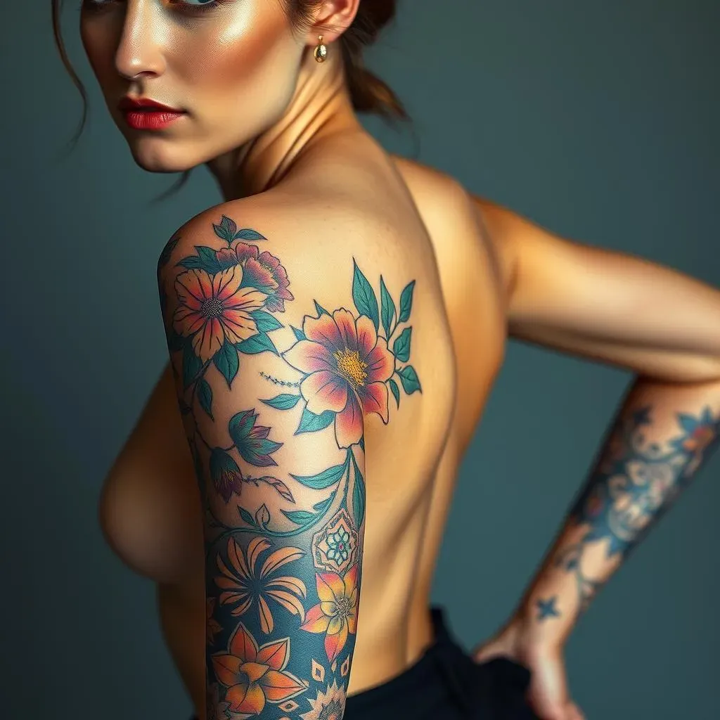 Stunning Upper Arm Sleeve Tattoos for Women: Designs, Ideas & Inspiration